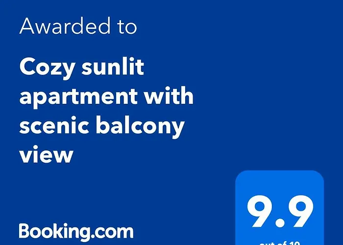 Διαμέρισμα Cozy Sunlit With Scenic Balcony View Τίρανα